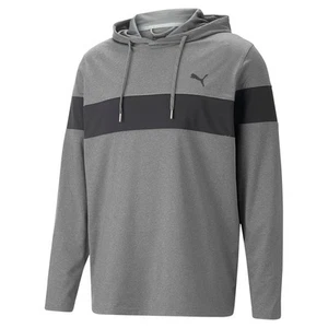NEW Men's Puma 2023 MATTR ColorBlock Hoodie Golf Shirt - Choose Size & Color - Picture 1 of 5
