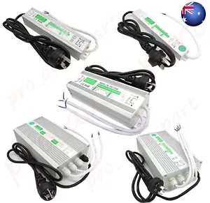 DC 12V LED Driver Low Voltage Transformer Waterproof For LED Strip Outdoor Light - Picture 1 of 35
