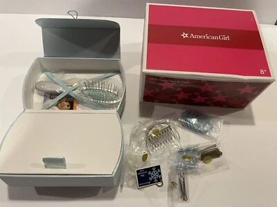 Estuche y accesorios clips para el cabello American Girl Doll Mia - Nuevo con etiquetas Foto 1 de 4