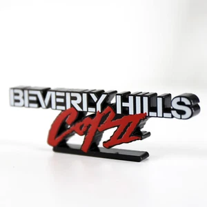 Beverly Hills Cop 2 Acrylic Self Standing 3D Logo - Picture 1 of 3