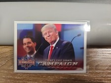 Decision 2016 -President Donald Trump First Debate Card #92 MINT 🔥