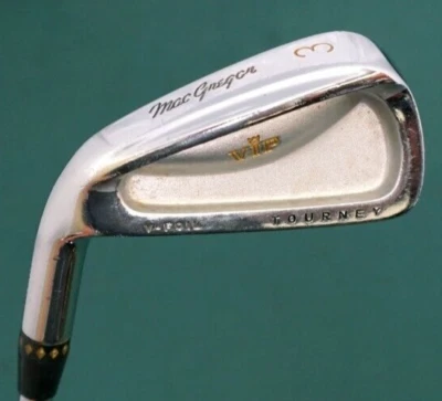 Left Handed MacGregor VIP V-Foil Tourney Forged 3 Iron Regular Steel Shaft - Image 1 of 4