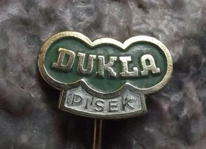 Antique Dukla Pisek FC Army Football Soccer Club Czechoslovakia Pin Badge - Picture 1 of 2
