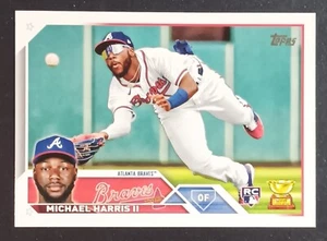 2023 Topps Series 1 #226 Michael Harris II (RC) - Atlanta Braves - Picture 1 of 2