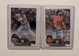 2023 Topps Chrome Yanier Diaz Auto Rookie Card Houston Astros RA-YD RC Autograph