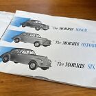 Morris Minor Oxford Six Vintage Sales Brochure English Genuine 