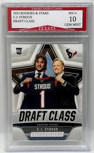 2023 Panini Rookies & Stars C. J. Stroud Texans Draft Class Rookie Gem Mint 10 - Imagen 1 de 1