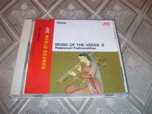 Music of the Veena II Raajeswari Padmanabhan * CD JVC World Sounds JAPAN 1990 * - Picture 1 of 3