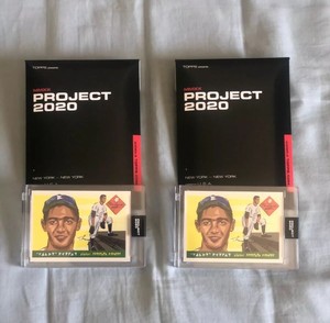 Topps Project 2020 Sandy Koufax by Naturel Lot Of 2 IN HAND FAST SHIPPING