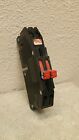 ZINSCO RC38-20 2 POLE 20 AMP 240 VOLT THIN CIRCUIT BREAKER USED SEE PICTURES
