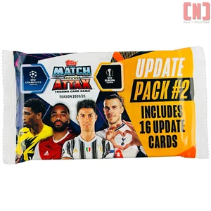 Topps Match Attax 2020/21 UEFA Champions League Update Pack #2 - Picture 1 of 2