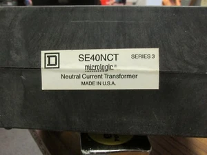 SQUARE D NEUTRAL CURRENT TRANSFORMER SE40NCT/48162-151-52 MICOLOGIC SERIES.UY310 - Picture 1 of 6
