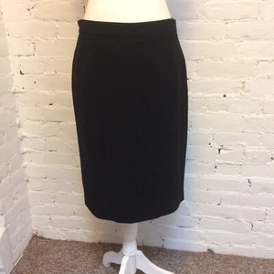 Moschino Cheap and Chic Bleistiftrock schwarz Krepp Gr. 44 10 - Bild 1 von 7