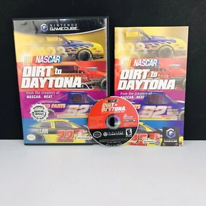 NASCAR: Dirt to Daytona (Nintendo GameCube, 2002) CIB Complete TESTED - Picture 1 of 4