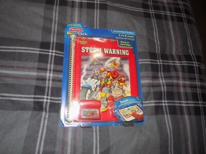 Fisher Price Power Touch- Book & Cartridge-Rescue Heroes Storm Warning NIP - Picture 1 of 2