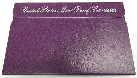 1993 United States Mint Proof Set Cover