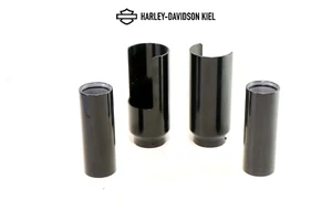 Cult Werk Breakout Aluminium Gabelcover Set schwarz FXBB STREET BOB HD-BRO103 - Bild 1 von 3