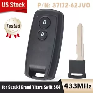 for Suzuki Grand Vitara Swift SX4 2007-2013 Remote Car Key Fob 37172-62JV0 TS001 - Foto 1 di 6