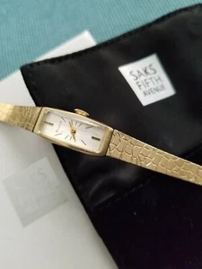 VINTAGE WOMAN'S BULOVA WIND-UP WATCH,10k RGP BEZEL..REAL BEAUTY - Picture 1 of 12