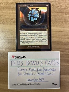 Unwinding Clock - NM - BRO - MTG - Picture 1 of 1