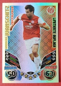 TOPPS Andreas Ivanschitz FSV Mainz limitiert Bundesliga 2011/12 Match Attax Card - Bild 1 von 1