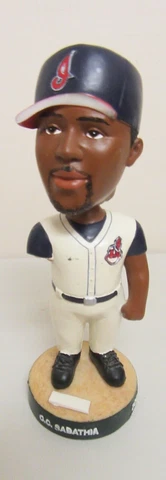 2002 C.C. Sabathia #52 Cleveland Indians Collector's Edition Bobblehead 8" Cover