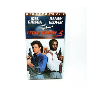 Lethal Weapon 3 (VHS, 1998, Directors Cut) New Sealed Mel Gibson - Imagen 1 de 4