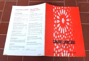Spartiti CANZONI SPIRITUALI di GINO STEFANI e di ADRIANA MASCAGNI LDC liturgia - Picture 1 of 4