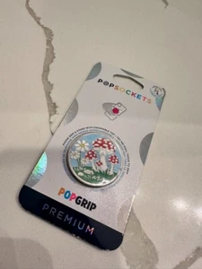 PopSockets PopGrip Enamel Cell Phone Grip & Stand - Mushrooms - Picture 1 of 3