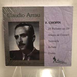 Sealed Claudio Arrau His Rarest Records Vol. III Italy Import Arlecchino ARL136 - Foto 1 di 2