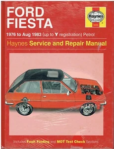FORD FIESTA MK1 1.0 1.1 1.3 1.6 INCL SPORT GHIA XR2 '76-83 WORKSHOP MANUAL *NEW* - Picture 1 of 1