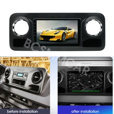 Android 13 Car Stereo Radio GPS FM Fit For Mercedes Benz Sprinter B905 2018-2022 - Image 1 of 4