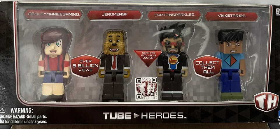 Tube Heroes AshleyMarieeGaming JeromeASF CaptainSparklez Vikkstar123 Action 388