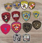 LOT OF 14 STATE POLICE / HIGHWAY PATROL SHOULDER PATCHES *SEE DESCRIPTION*