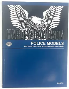 2020 Harley-Davidson Police Models Service Manual Supplement 94000741 - Bild 1 von 5
