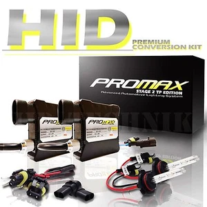 Promax HID Headlight Fog Light Kit H11 3K 5K 6K 8K 10K 12K 30K Acura Audi BMW - Picture 1 of 11