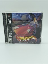 Hot Wheels: Turbo Racing Sony PlayStation 1 PS1 Black Label Complete & Tested