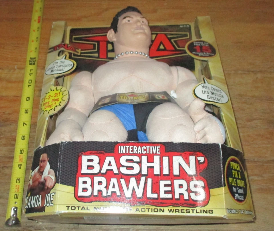 Marvel NWA TNA 2006 Samoa Joe Wrestling Buddy WWE AEW All Elite ROH Foto 1 de 4
