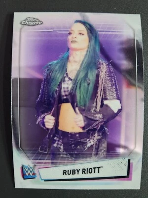 2021 Topps Chrome WWE SmackDown #65 RUBY RIOTT - Image 1 of 2