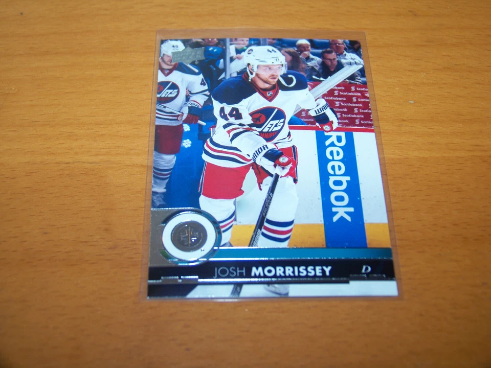 JETS JOSH MORRISSEY 2017-18 UPPER DECK #196 - Image 1 of 1