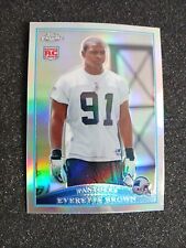 2009 Topps Chrome Rookie Refractor Everette Brown Carolina Panthers RC Seminoles