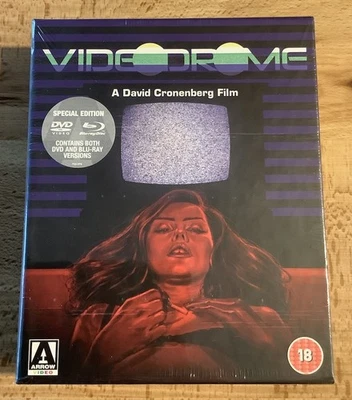 VideoDrome (Blu Ray/DVD) Limited Edition 4-Disc Set Arrow UK David Cronenberg - Image 1 of 4