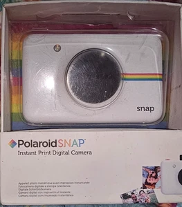 Polaroid Snap Sofortbild Digitalkamera weiß Retro Sucher Photo Booth - Bild 1 von 2