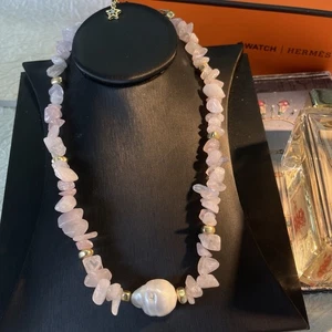 Gargantilla de piedra de cristal collar barroco de lujo noche fiesta joyería de Navidad - Imagen 1 de 19