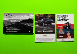 2023 Chevrolet TAHOE / SUBURBAN Essential Operating (NO Owner's Manual) Set OEM - Picture 1 of 6