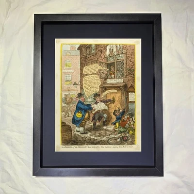 James Gillray "Amigo del Pueblo" Arte enmarcado personalizado Foto 1 de 3