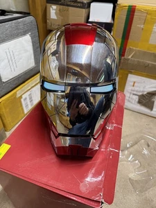 Iron Man Helm 1:1 MK5 Autoking Vollautomatisch Fernbedienung Maske - Bild 1 von 14