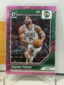 2024-25 Panini Donruss Optic JAYSON TATUM PINK VELOCITY /79 Celtics - Picture 1 of 2