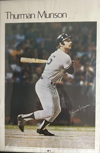 1977 - 78 Thurman Munson Sports Illustrated Studio One Poster 4031 Time Inc. - Picture 1 of 1