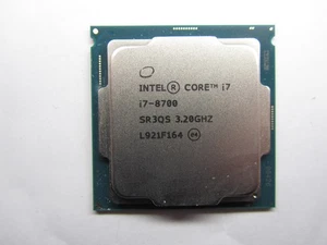 Intel Core i7-8700 3.20GHz/12MB (6 Cores) Processor  8th Gen. Socket LGA1151 - Picture 1 of 1